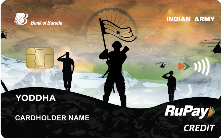 Bank of Baroda INDIAN ARMY YODDHA Credit Card - Our Money Guide