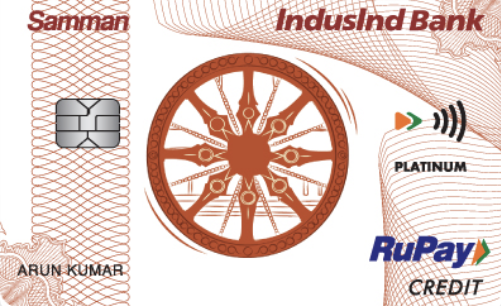 IndusInd Bank Samman RuPay Credit Card  - Our Money Guide
